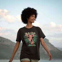 Load image into Gallery viewer, Afrika Elephant printed Cotton T-shirt