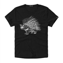 Load image into Gallery viewer, Porcupunk printed Cotton T-shirt