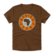 Load image into Gallery viewer, Afrika Borwa Round printed Cotton T-shirt