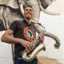 Load image into Gallery viewer, Afrika Borwa Round printed Cotton T-shirt