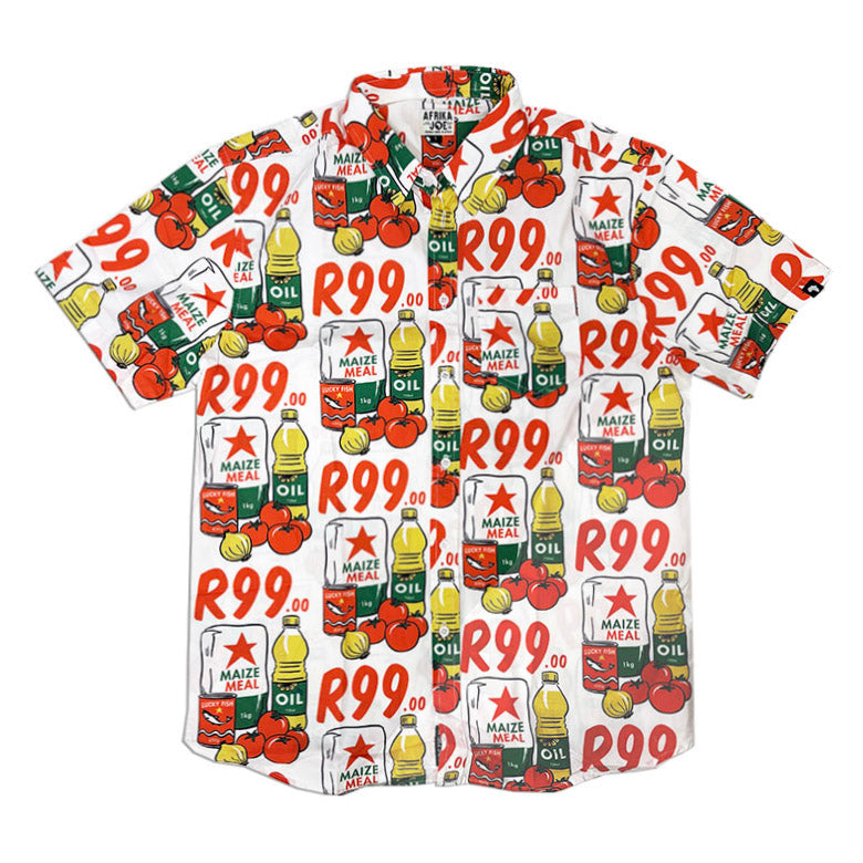 R99 Special Printed Cotton Shirt