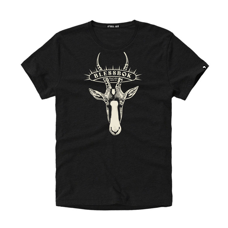 Blessbok printed Cotton T-shirt
