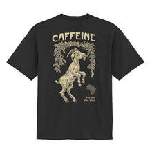 Load image into Gallery viewer, Caffeine Cotton Printed Cotton Box Fit T-shirt
