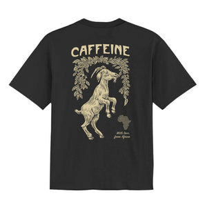 Caffeine Printed Cotton Box Fit T-shirt – AfrikaJoe