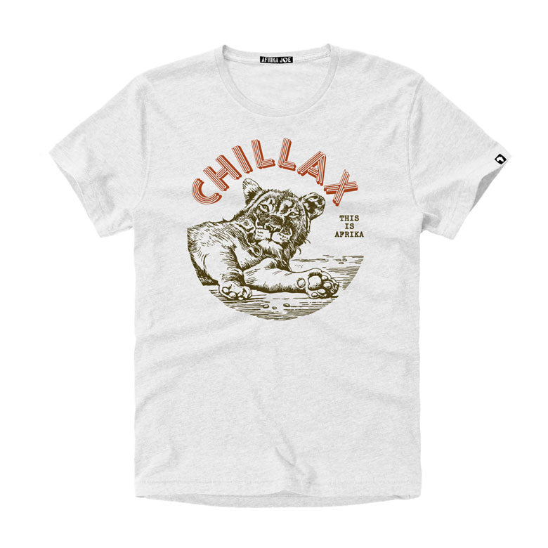 Chillax printed Cotton T-shirt