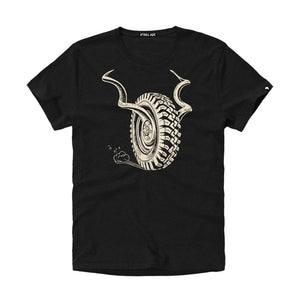 Give it Horns printed Cotton T-shirt