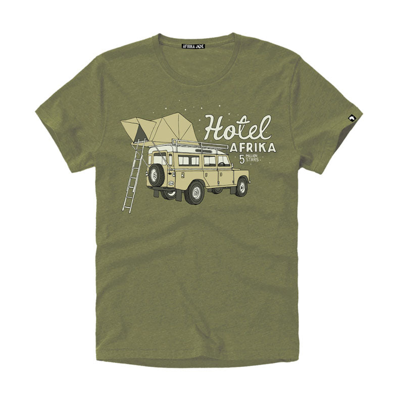 Hotel Afrika printed Cotton T-shirt
