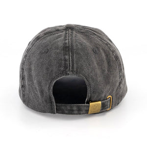 Washed Continent Cap Black
