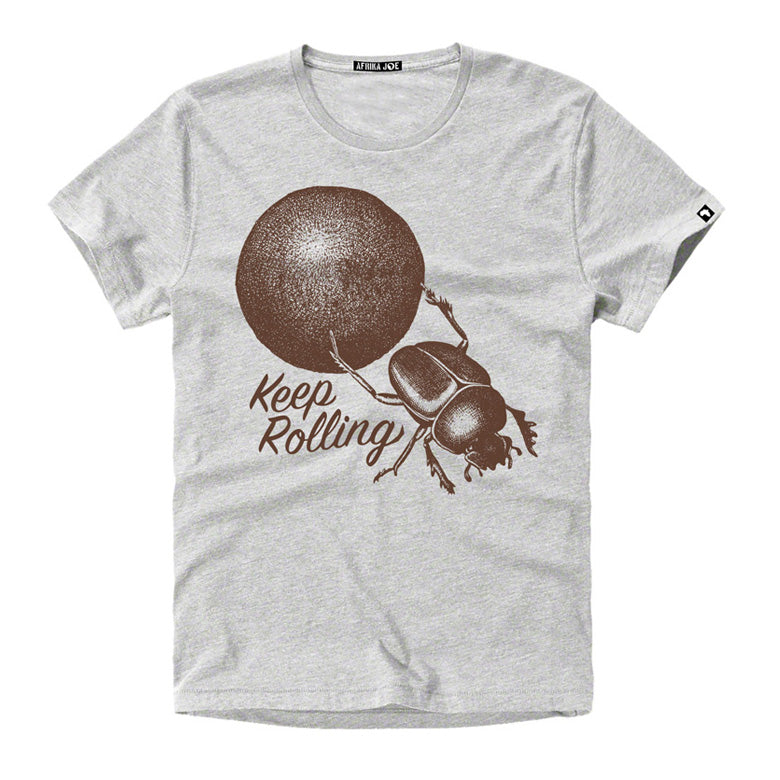 Keep Rolling printed Cotton T-shirt