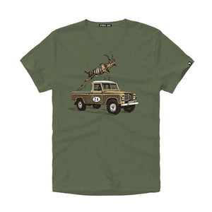 Kudu Rover printed Cotton T-shirt