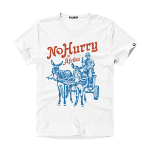 No Hurry printed Cotton T-shirt