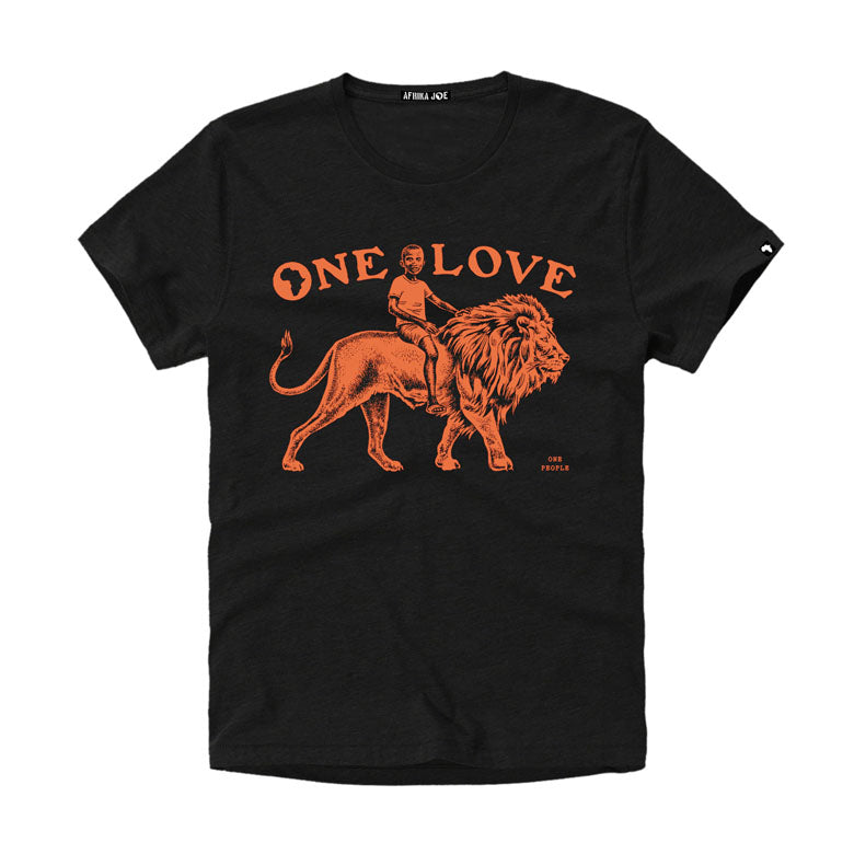 One Love printed Cotton T-shirt