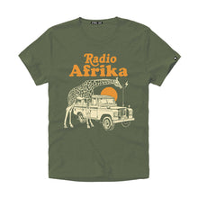 Load image into Gallery viewer, Radio Afrika printed Cotton T-shirt
