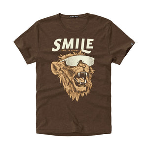 SMILE printed Cotton T-shirt