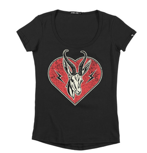 Love Springbok Printed Cotton T-shirt