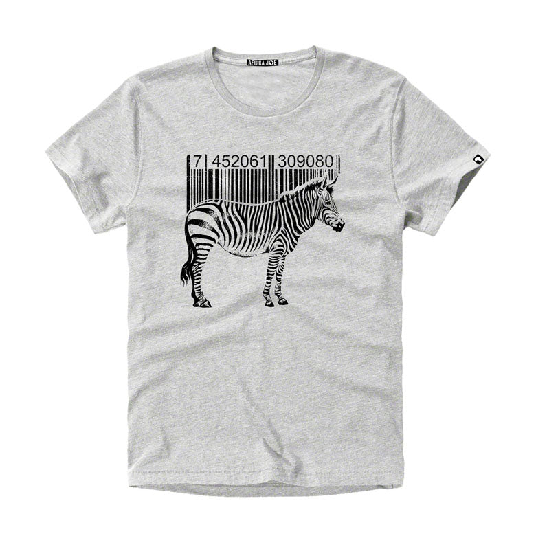 Zebra Code printed Cotton T-shirt