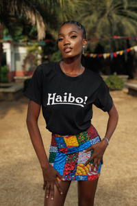 Haibo printed Cotton T-shirt