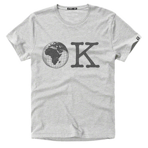 OK Earth Printed Cotton T-shirt