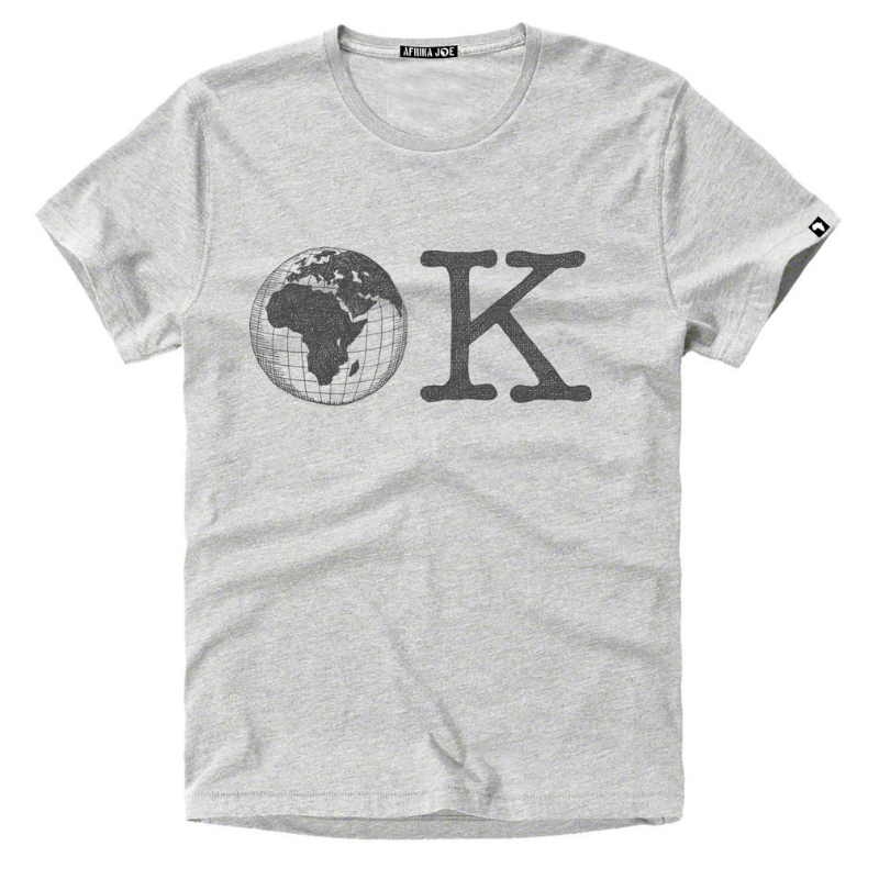 OK Earth Printed Cotton T-shirt