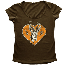 Load image into Gallery viewer, Love Springbok Printed Cotton T-shirt
