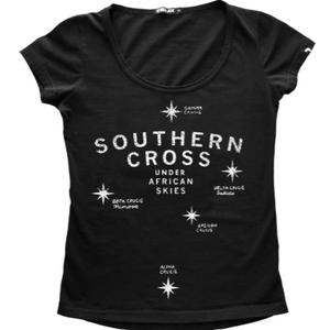 Southern Cross Printed Cotton T-shirt