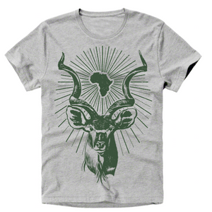 Kudu Ray Printed Cotton T-shirt